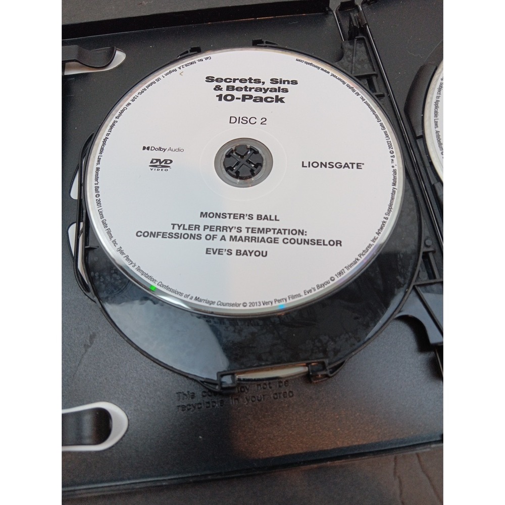 Secrets, Sins‎ & Betrayals DVD Movie Collection (10 Films, 3 Discs) - Picture 4 of 8